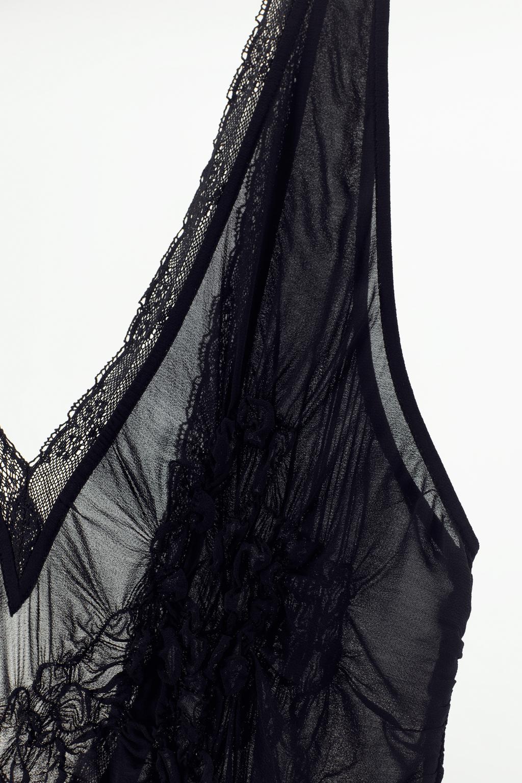 پیراهن SEMI-SHEER TEXTURED DRESS برند زارا - Image 10