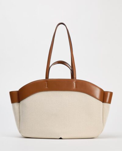 کیف CONTRAST SHOPPER BAG برند زارا