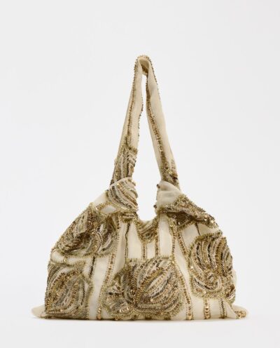 کیف BUCKET BAG WITH BEADING برند زارا