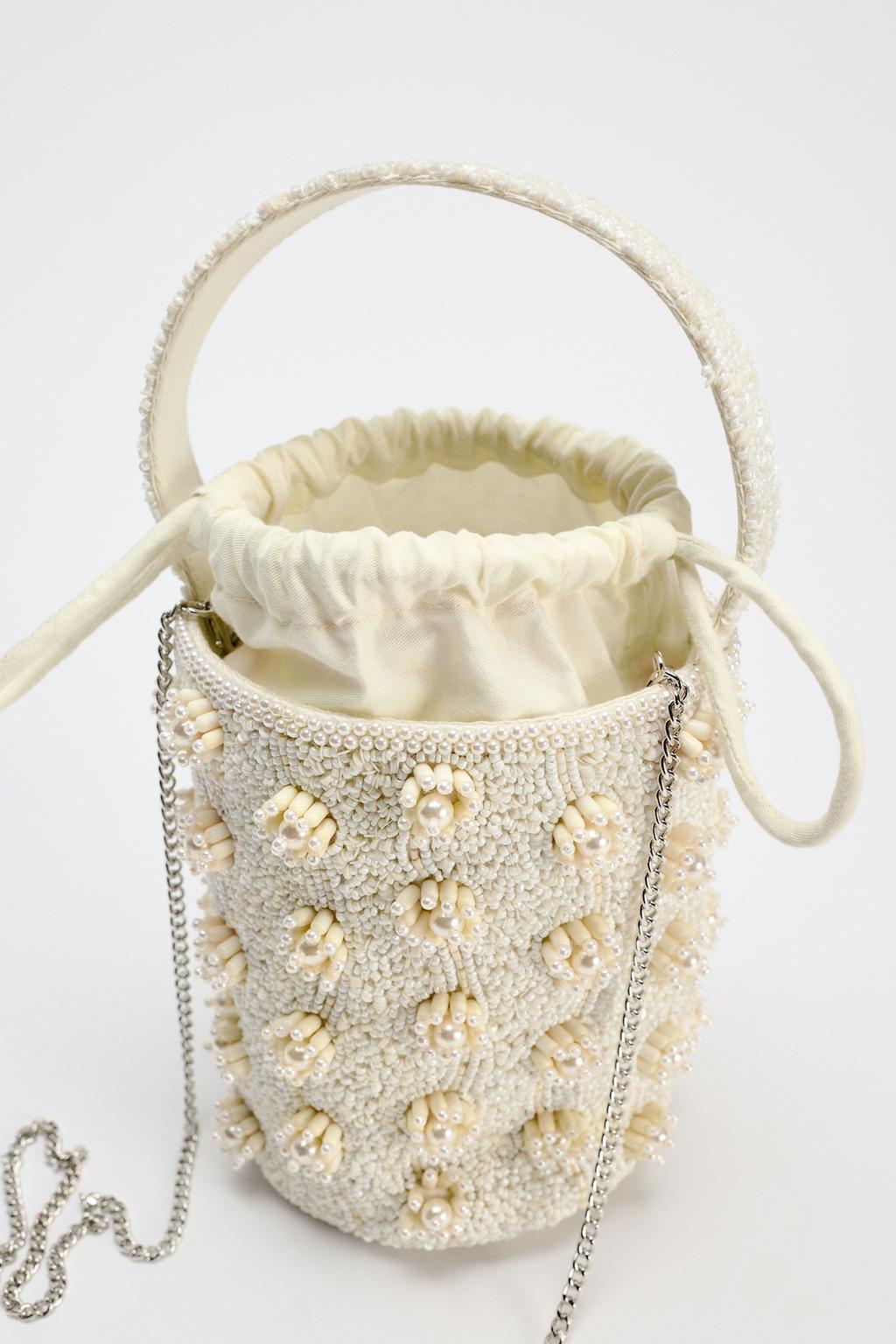 کیف BEADED HANDBAG برند زارا - Image 4