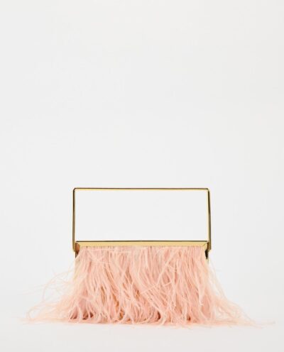 کیف MINAUDIÈRE WITH FEATHERS برند زارا
