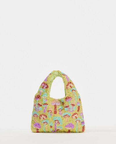 کیف BEADED MINI BUCKET BAG برند زارا