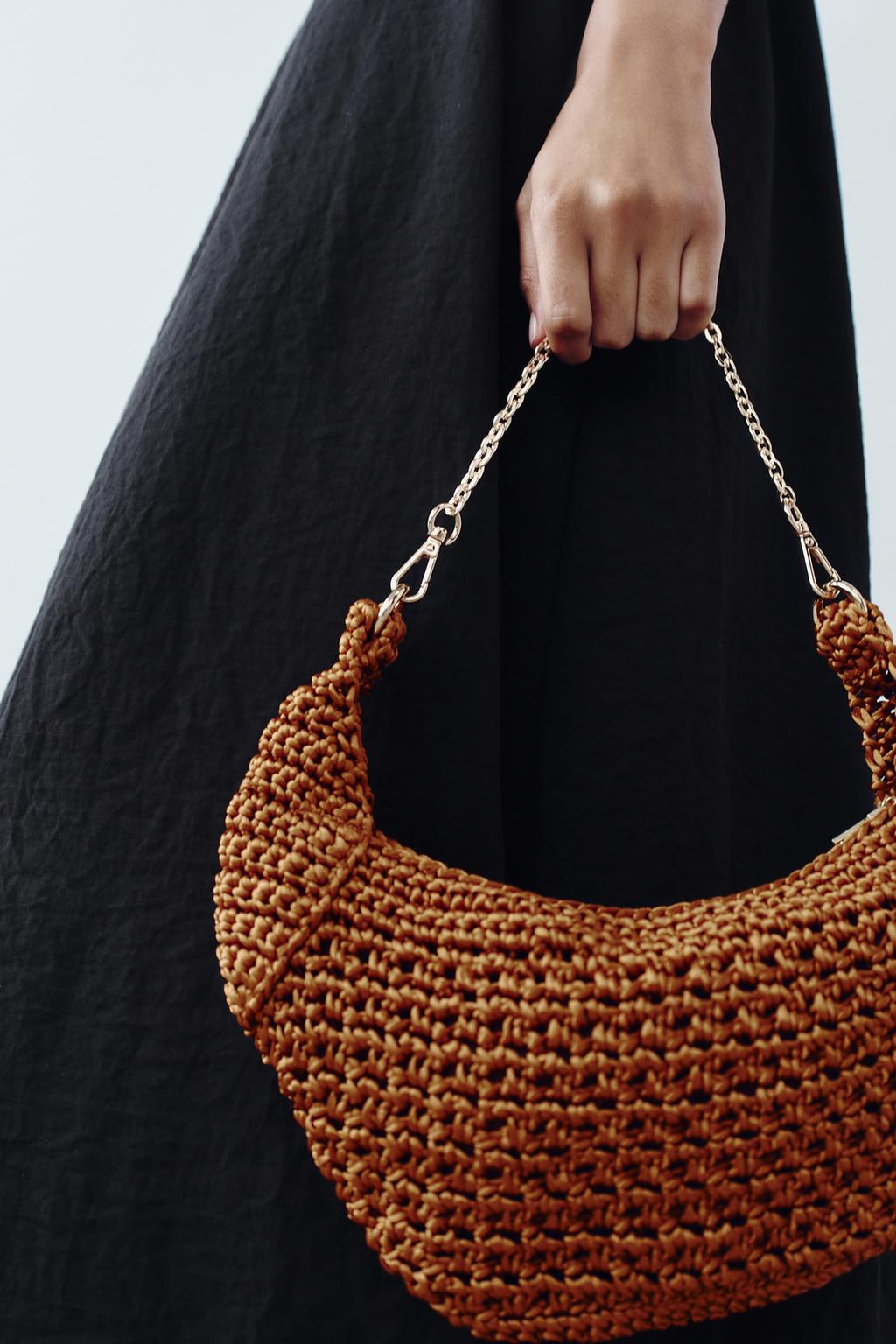 کیف BRAIDED SHOULDER BAG برند زارا - Image 10
