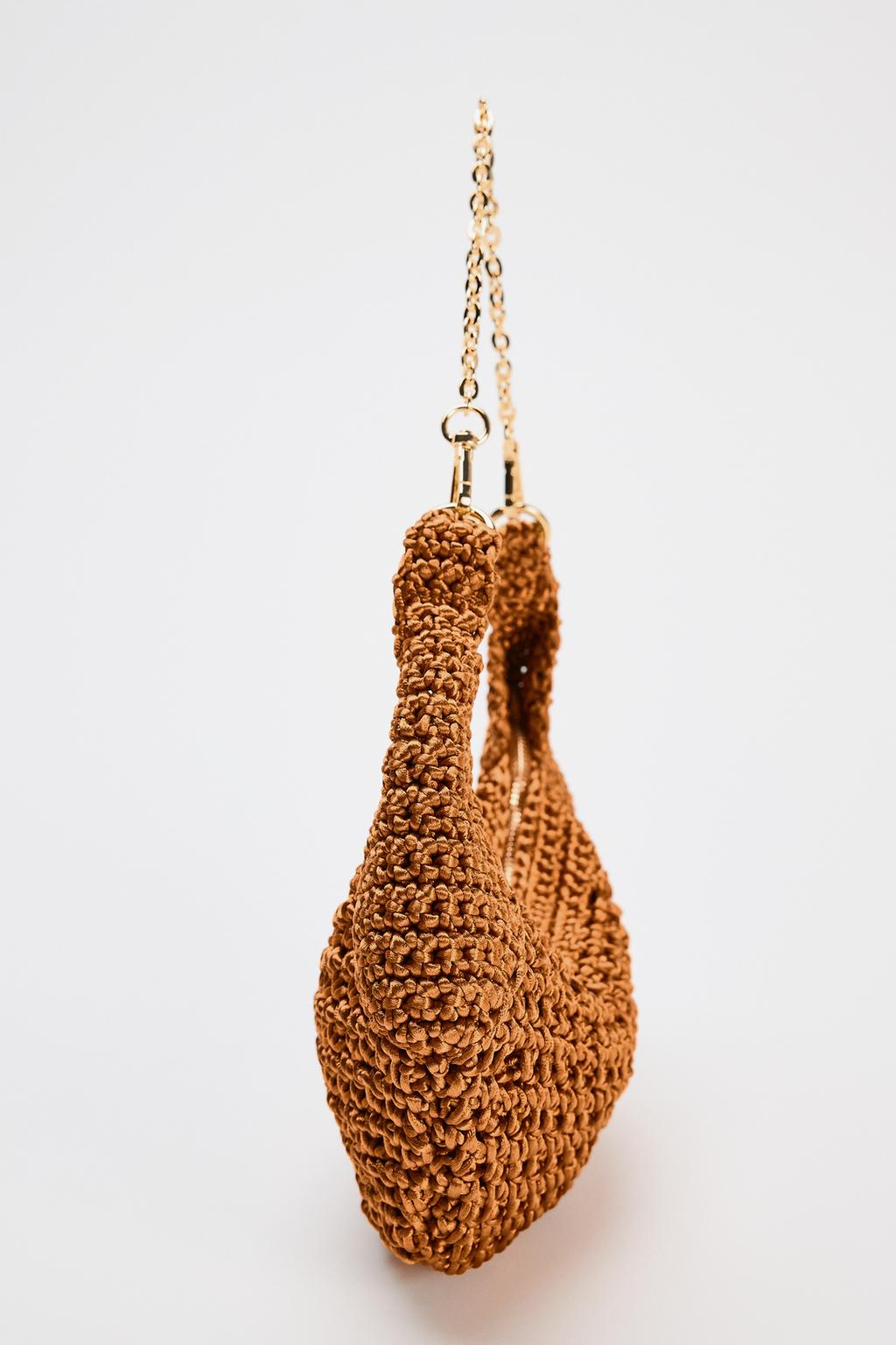 کیف BRAIDED SHOULDER BAG برند زارا - Image 13
