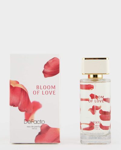 عطر زنانه دیفکتو defacto اورجینال مدل bloom of love حجم 100 میلی لیتر
