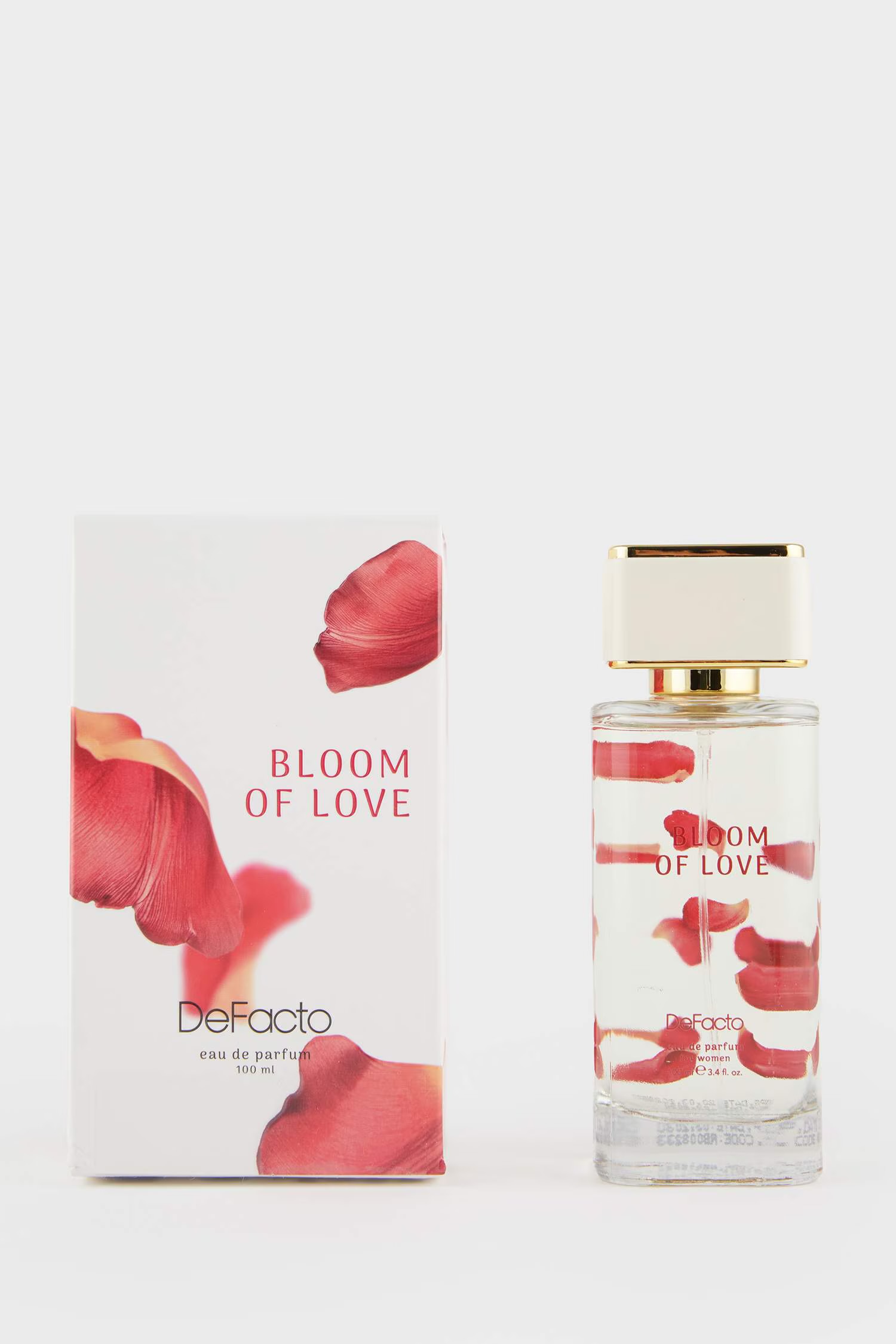 عطر زنانه دیفکتو defacto اورجینال مدل bloom of love حجم 100 میلی لیتر